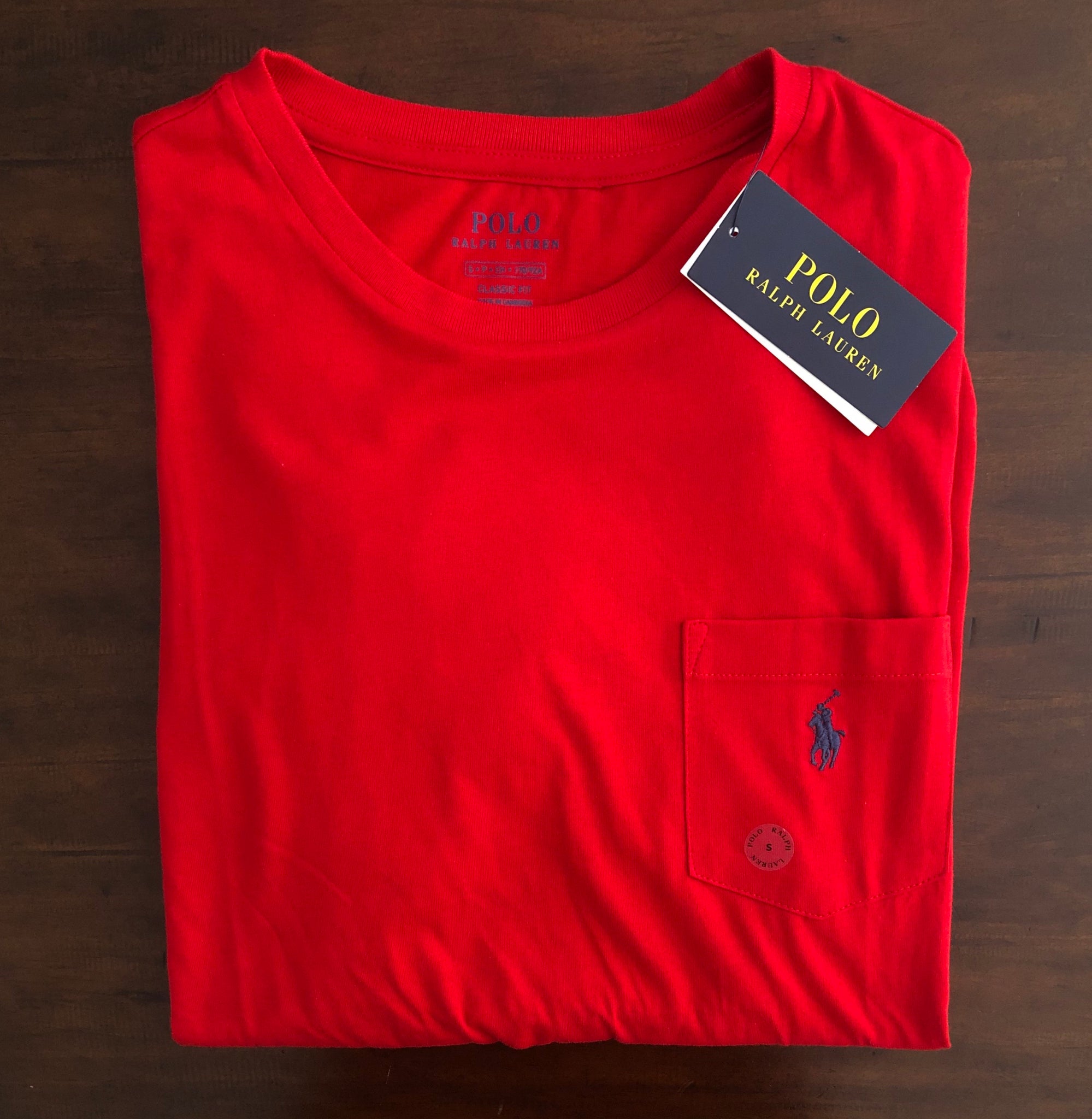 Polera para hombre Polo Ralph Lauren con bolsillo Limited Club