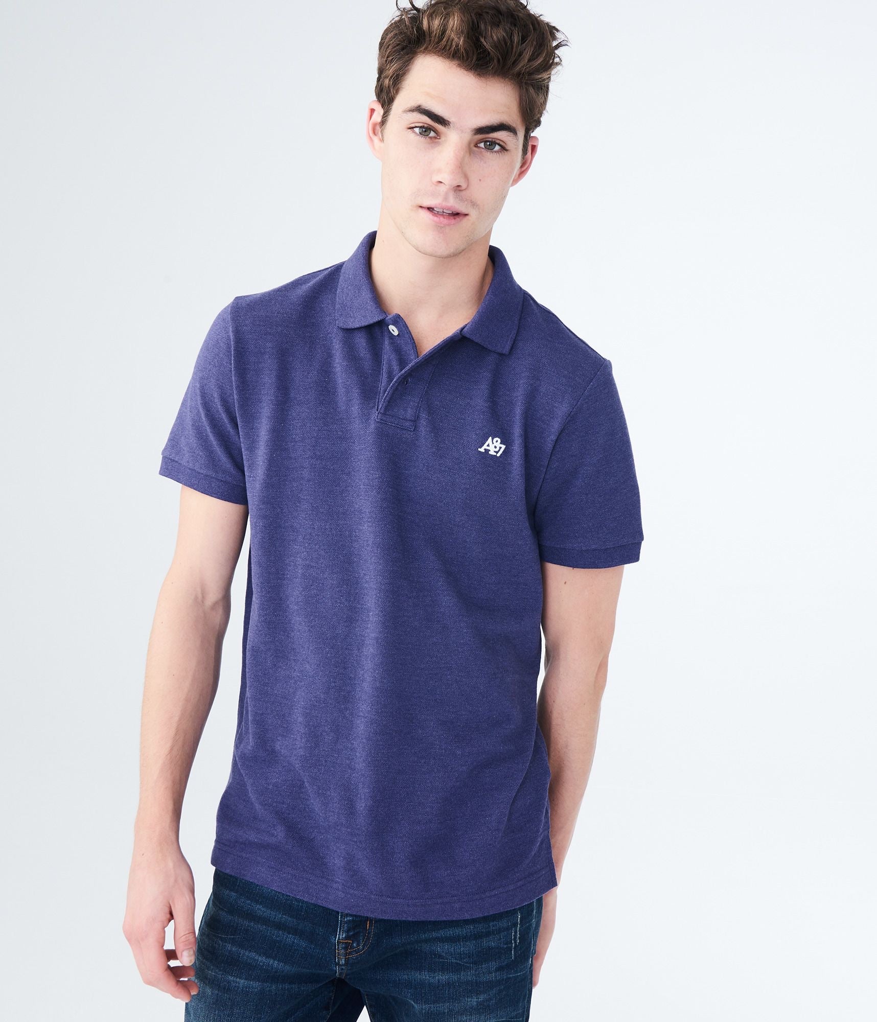 Polo Aero color morado talla XL Limited Club